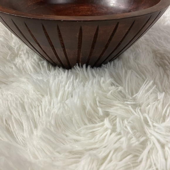 Urban Outfitters Etched Wood Bowl - Picture 5 of 6